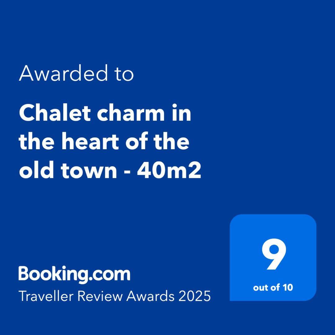 Chalet Charm In The Heart Of The Old Town Анси Экстерьер фото